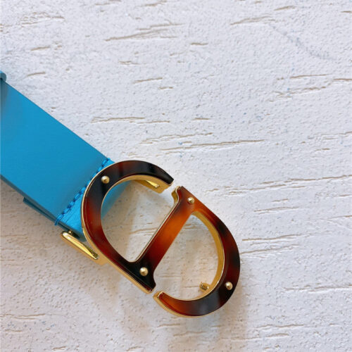 High Quality Luxury Dior Gold Brass Metal 30 Montaigne *Cd* Belt – Style 63110 product detail