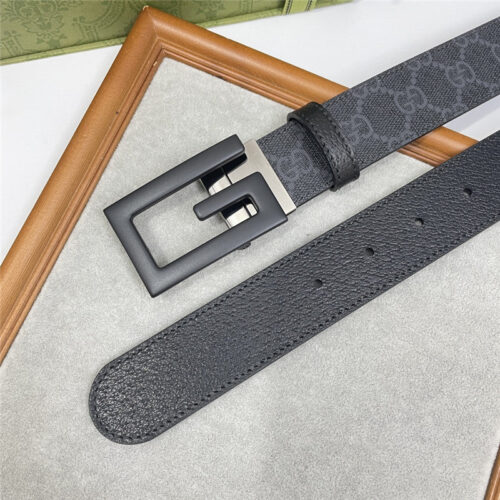 High Quality Luxury Gucci Three-Claw Pigskin Leather Belt – Style 62918 product detail