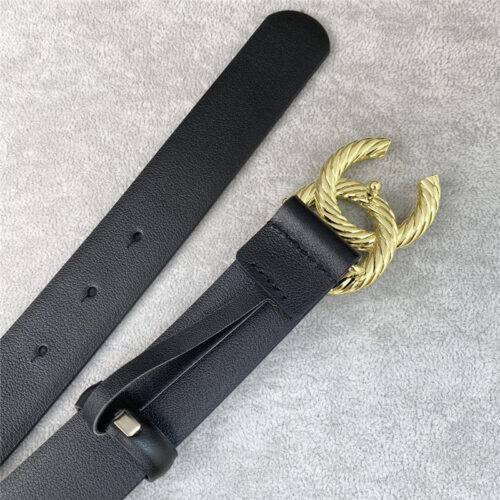 High Quality Luxury Chanel Plain Cowhide 3Cm Versatile Small Belt – Style 23078 product detail
