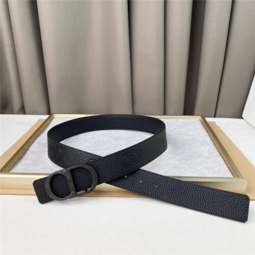 High Quality Luxury Dior Pure Copper Hardware 3.8Cm Wide Belt product detail