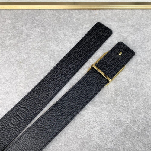 High Quality Luxury Dior Pure Copper Hardware 3.8Cm Wide Belt – Style 95270 product detail