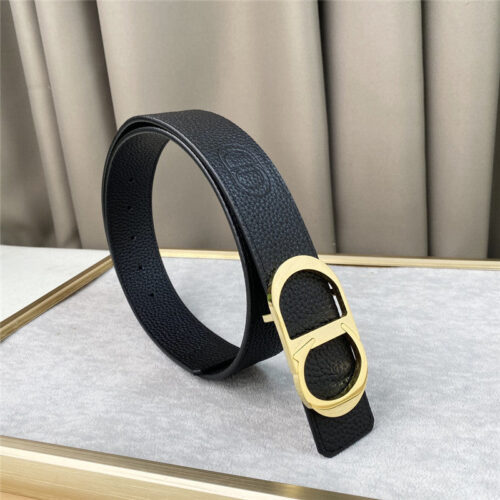 High Quality Luxury Dior Pure Copper Hardware 3.8Cm Wide Belt – Style 95270 product detail