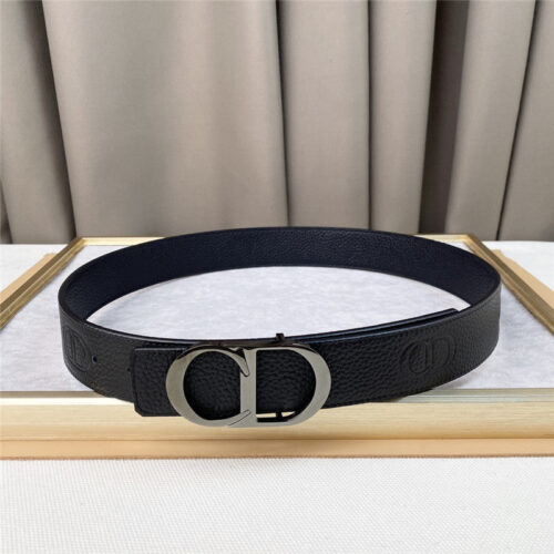 High Quality Luxury Dior Pure Copper Hardware 3.8Cm Wide Belt – Style 60806