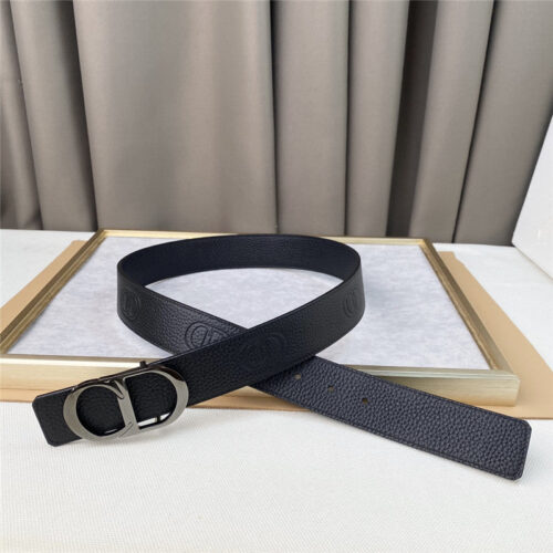 High Quality Luxury Dior Pure Copper Hardware 3.8Cm Wide Belt – Style 60806 product detail