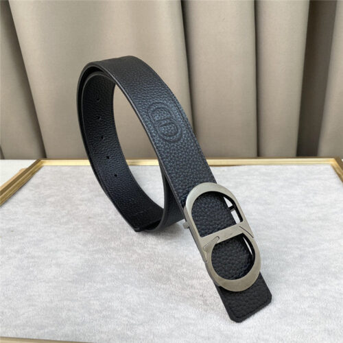 High Quality Luxury Dior Pure Copper Hardware 3.8Cm Wide Belt – Style 60806 product detail