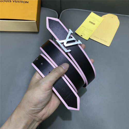 High Quality Luxury Louis Vuitton Classic Old Flower Belt – Style 06886 product detail