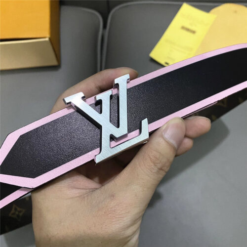 High Quality Luxury Louis Vuitton Classic Old Flower Belt – Style 06886 product detail
