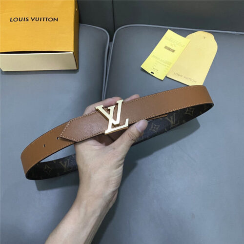 High Quality Luxury Louis Vuitton Classic Old Flower Belt – Style 36262 product detail