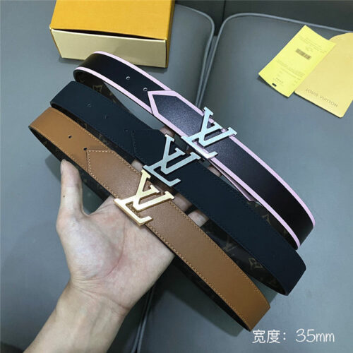 High Quality Luxury Louis Vuitton Classic Old Flower Belt – Style 36262 product detail