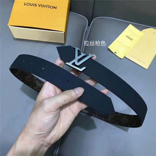 High Quality Luxury Louis Vuitton Classic Old Flower Belt