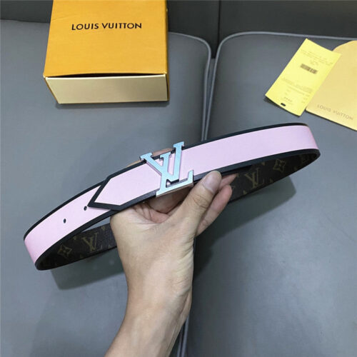 High Quality Luxury Louis Vuitton Classic Old Flower Belt – Style 32870 product detail