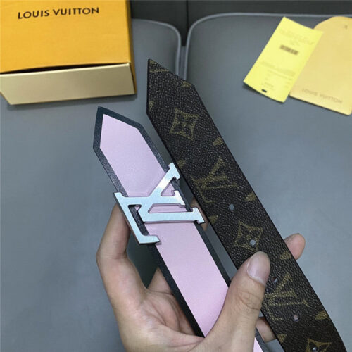 High Quality Luxury Louis Vuitton Classic Old Flower Belt – Style 32870 product detail