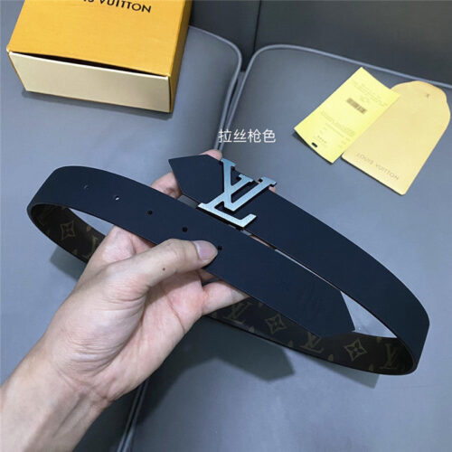High Quality Luxury Louis Vuitton Classic Old Flower Belt – Style 63942