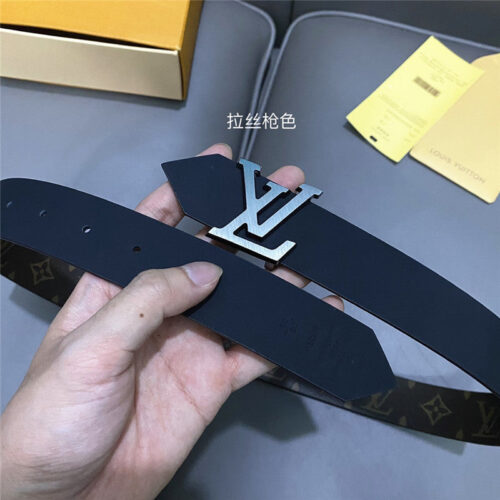 High Quality Luxury Louis Vuitton Classic Old Flower Belt – Style 63942 product detail