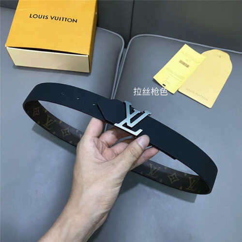 High Quality Luxury Louis Vuitton Classic Old Flower Belt – Style 63942 product detail