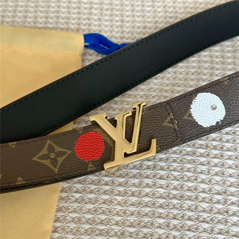 High Quality Luxury Louis Vuitton New Gradient Pattern Womens Belt product detail