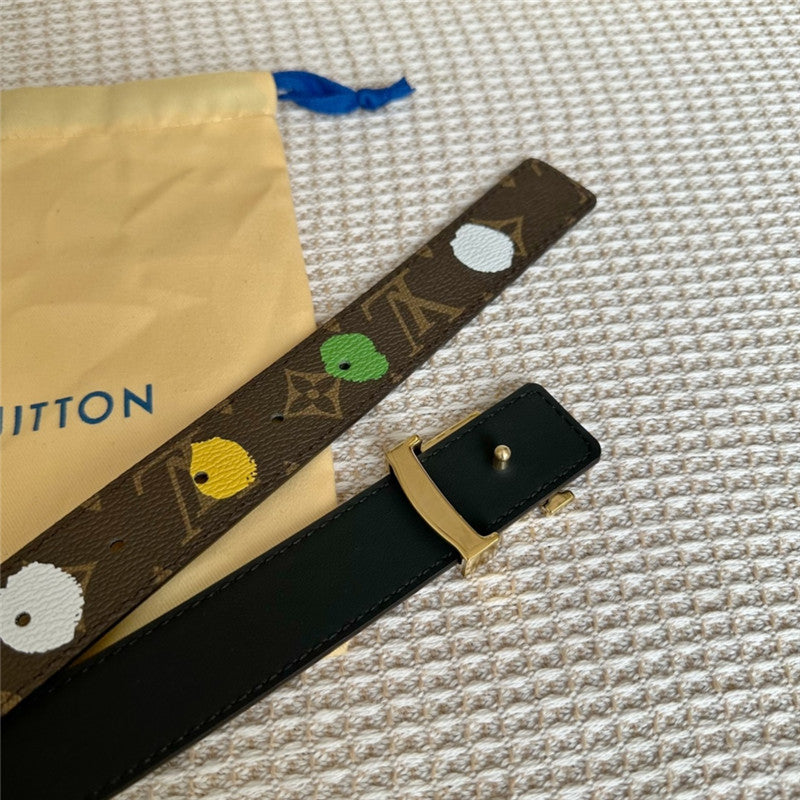 High Quality Luxury Louis Vuitton New Gradient Pattern Womens Belt product detail