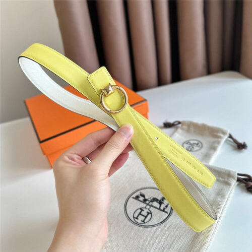 High Quality Luxury Hermes Women¯s Boutique Reversible Belt – Style 52678 product detail
