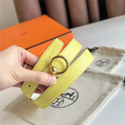 High Quality Luxury Hermes Women¯s Boutique Reversible Belt – Style 52678 product detail