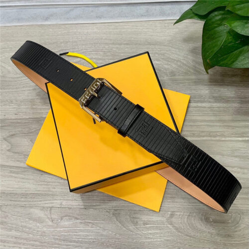 High Quality Luxury Fendi Fashionable Casual Versatile Belt – Style 06534 product detail