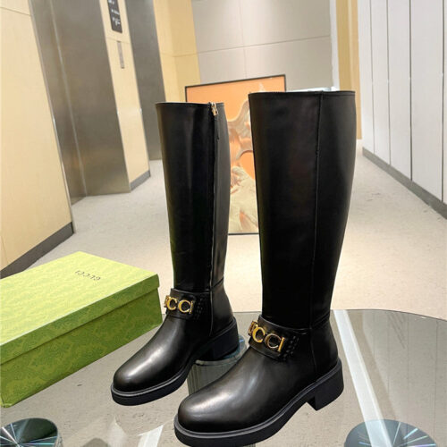High Quality Luxury Gucci New Autumn And Winter Womens Martin Boots – Style 39123