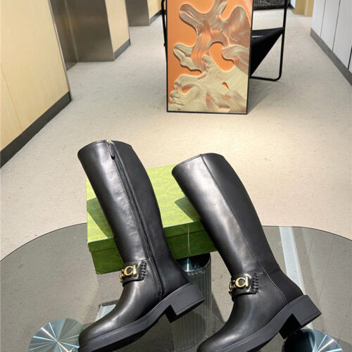 High Quality Luxury Gucci New Autumn And Winter Womens Martin Boots – Style 39123 product detail