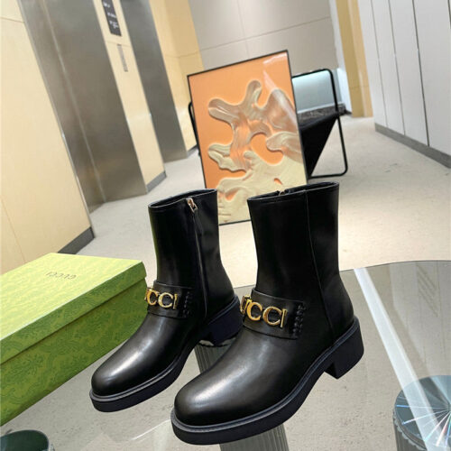High Quality Luxury Gucci New Autumn And Winter Womens Martin Boots – Style 71891