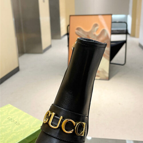 High Quality Luxury Gucci New Autumn And Winter Womens Martin Boots – Style 71891 product detail