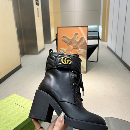 High Quality Luxury Gucci New Autumn And Winter Womens Martin Boots product detail