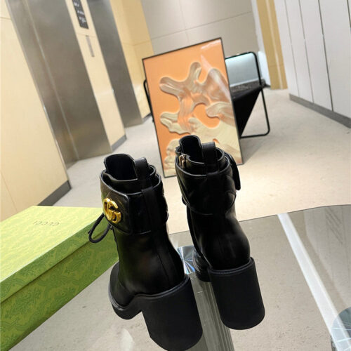 High Quality Luxury Gucci New Autumn And Winter Womens Martin Boots product detail