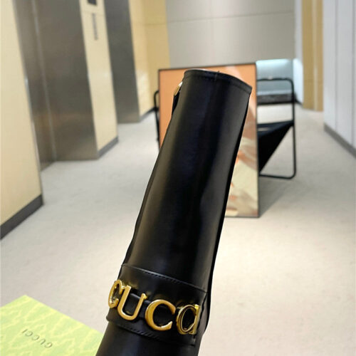 High Quality Luxury Gucci New Autumn And Winter Womens Martin Boots – Style 37427 product detail