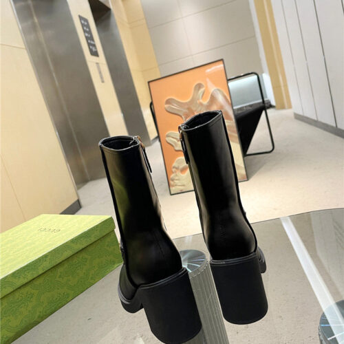 High Quality Luxury Gucci New Autumn And Winter Womens Martin Boots – Style 37427 product detail