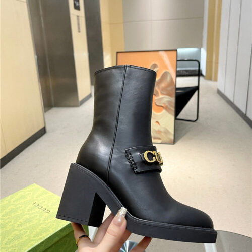 High Quality Luxury Gucci New Autumn And Winter Womens Martin Boots – Style 37427 product detail