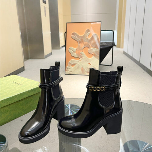 High Quality Luxury Gucci New Autumn And Winter Womens Martin Boots – Style 70195