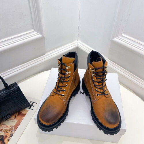 High Quality Luxury Givenchy’s New Autumn And Winter Couple’s Large Yellow Boots product detail