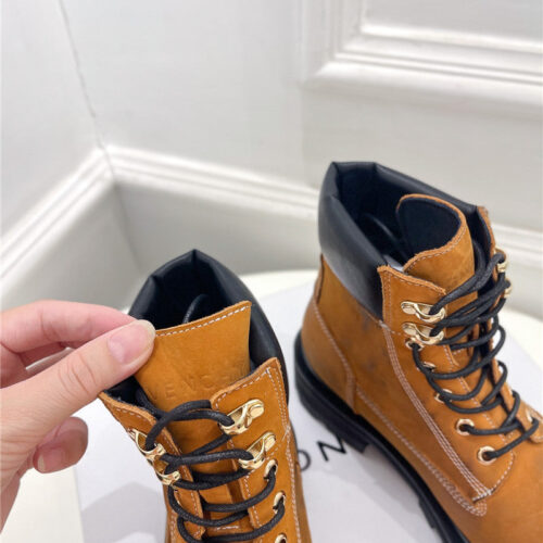 High Quality Luxury Givenchy’s New Autumn And Winter Couple’s Large Yellow Boots product detail