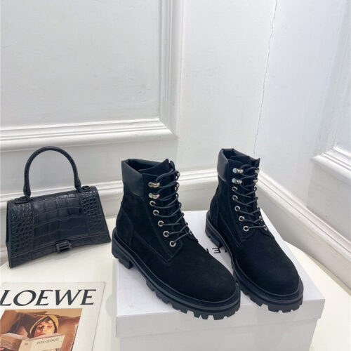 High Quality Luxury Givenchys New Autumn And Winter Couples Large Yellow Boots – Style 12131