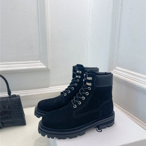High Quality Luxury Givenchy’s New Autumn And Winter Couple’s Large Yellow Boots – Style 12131 product detail