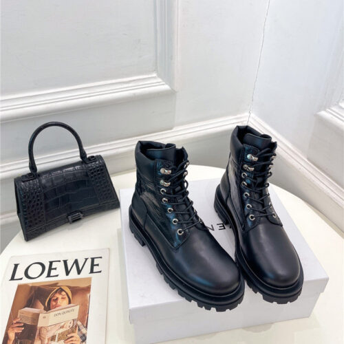 High Quality Luxury Givenchys New Autumn And Winter Couples Large Yellow Boots – Style 10435