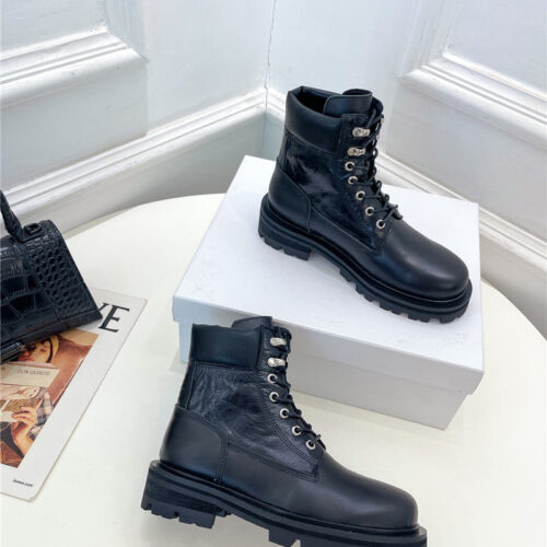 High Quality Luxury Givenchy’s New Autumn And Winter Couple’s Large Yellow Boots – Style 10435 product detail