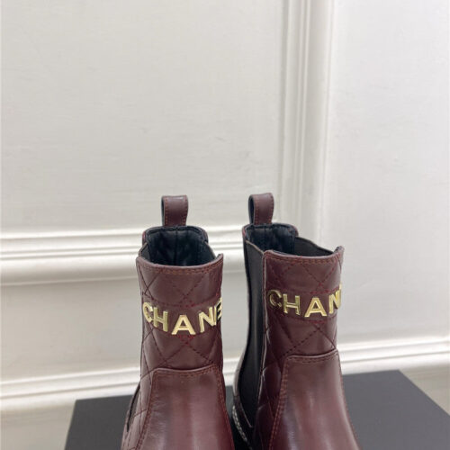 High Quality Luxury Chanel Counter Catwalk Style Motorcycle Boots – Style 19846 product detail