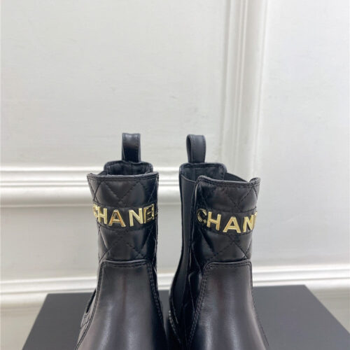 High Quality Luxury Chanel Counter Catwalk Style Motorcycle Boots product detail