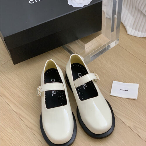 High Quality Luxury Chanel New Autumn And Winter Mary Jane Shoes