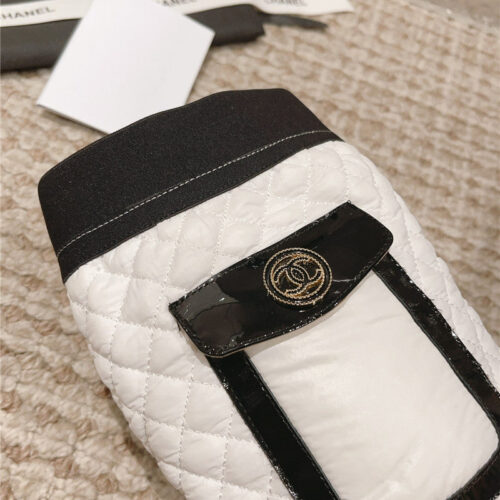 High Quality Luxury Chanel New Electroplated Heel Down High Boots product detail