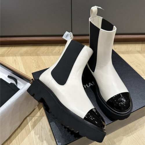 High Quality Luxury Chanel Chelsea Boots – Style 45126 product detail