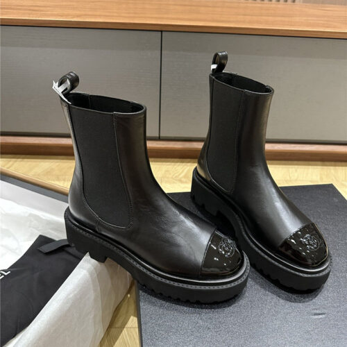 High Quality Luxury Chanel Chelsea Boots – Style 76198