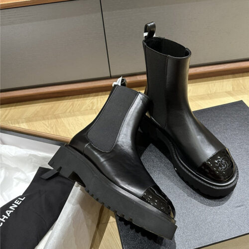 High Quality Luxury Chanel Chelsea Boots – Style 76198 product detail