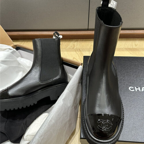 High Quality Luxury Chanel Chelsea Boots – Style 76198 product detail