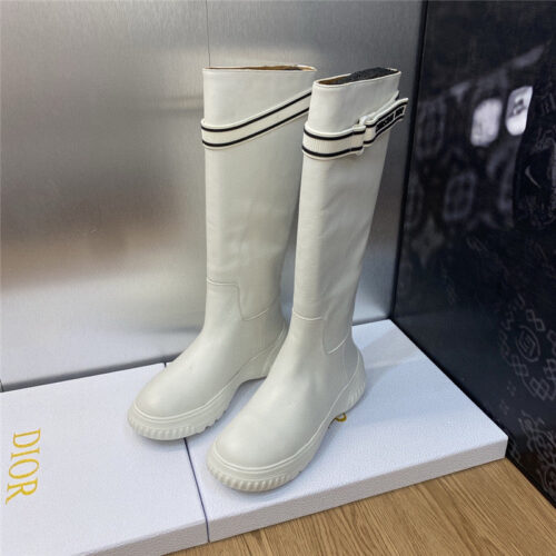 High Quality Luxury Dior Catwalk New Haute Couture Series Womens Boots