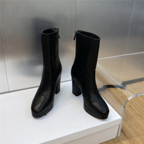 High Quality Luxury Dior Cd Letter Logo Hardware Buckle Motorcycle Boots – Style 70982 product detail